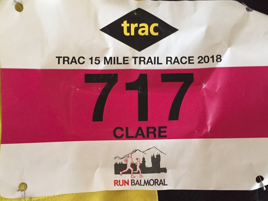 Trac 15 Mile Trail Race, Run Balmoral
