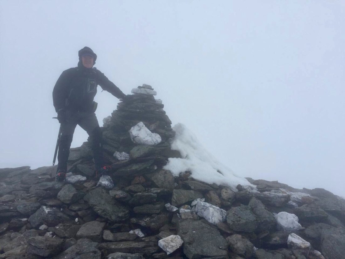 Summit of Beinn a'Chreachain