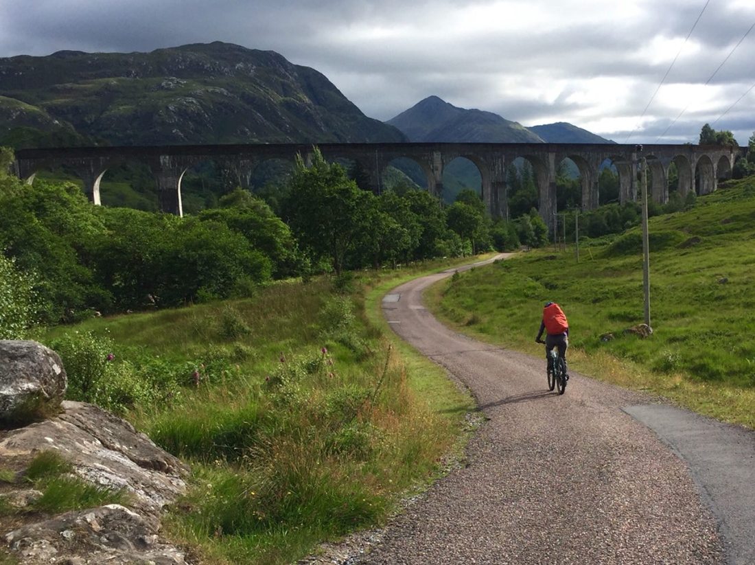 Glenfinnan Viaduct, returning from Sgurr nan Coireachan