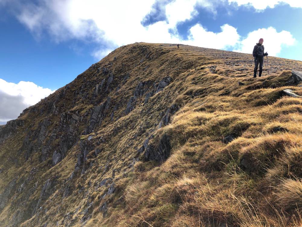 Coming off Sgurr nan Conbhairean