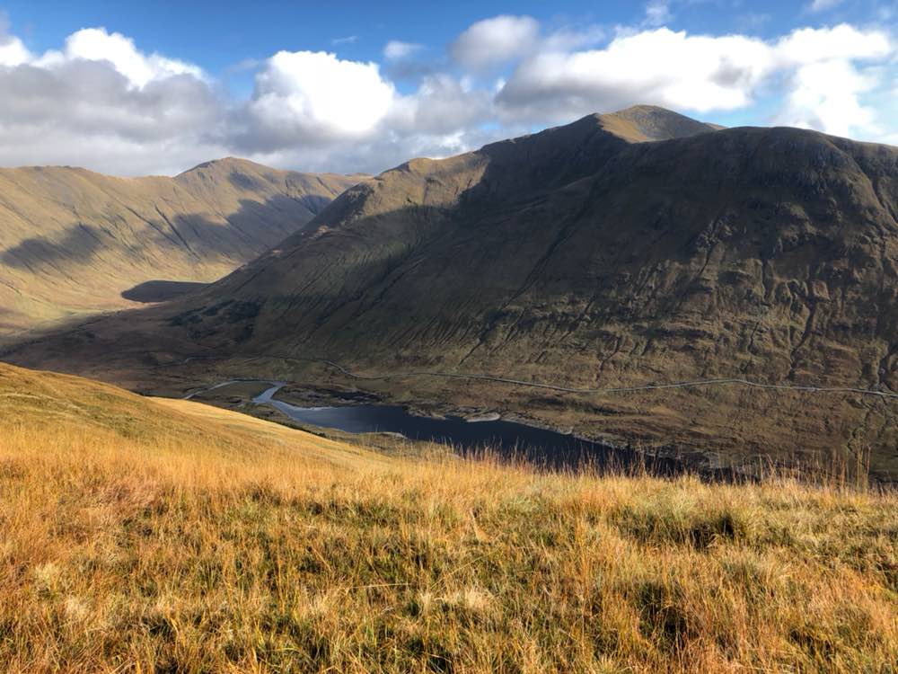 Looking back to Gleouraich