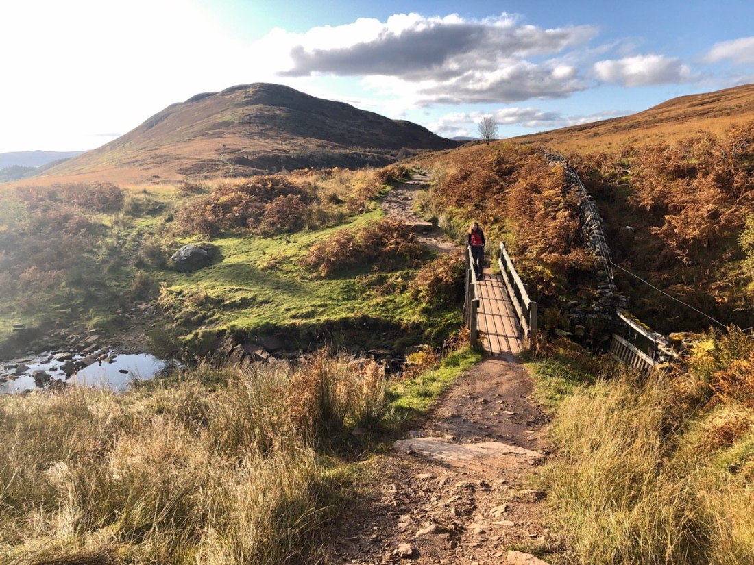 Bridge before Conic Hill, West Highland Way
