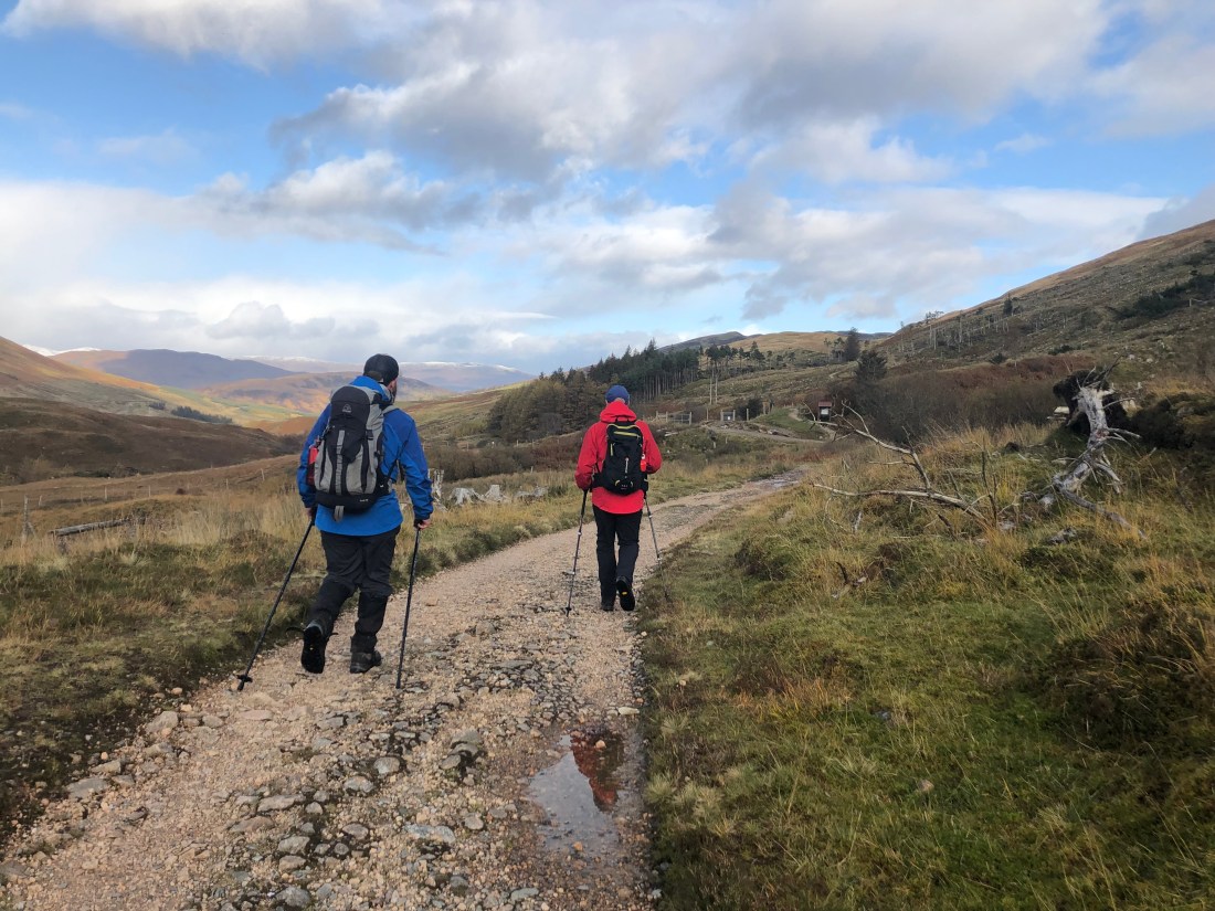 Company on the trails, West Highland Way