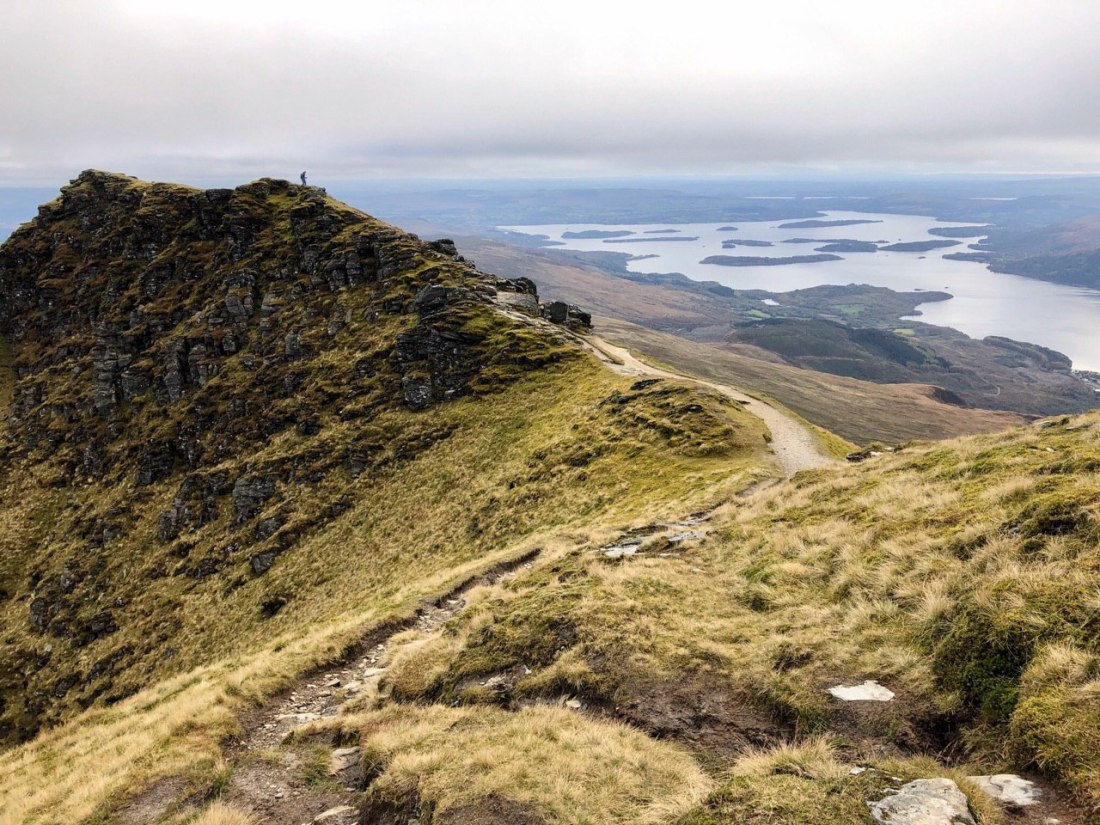 Coming off Ben Lomond