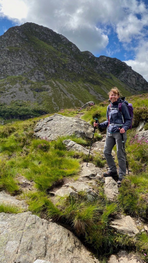 Gentle climb up to Falls of Damff